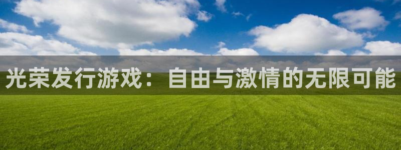 db电竞官网登录注册不了怎么回事：光荣发行游戏：自由与激情的无限可能